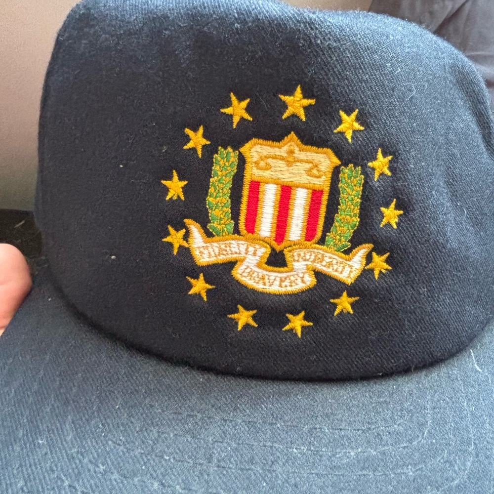 Vintage FBI New Era Hat Made In USA SnapBack